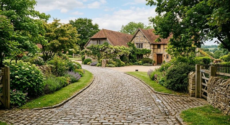 Stone Driveway Construction in Denver County, CO